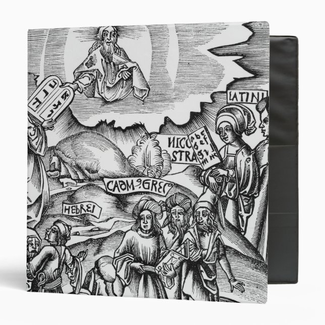The Institution of Languages 3 Ring Binder (Front/Inside)