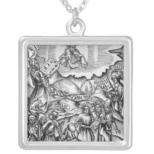 The Institution of Languages Silver Plated Necklace