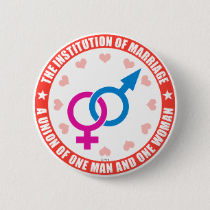 The Institution of Marriage Button