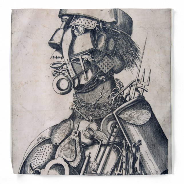 The Instruments of Human Sustenance, Arcimboldo Bandana (Front)