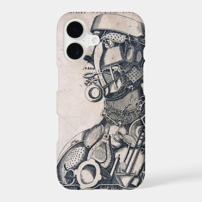 The Instruments of Human Sustenance, Arcimboldo Iphone Case (Back)