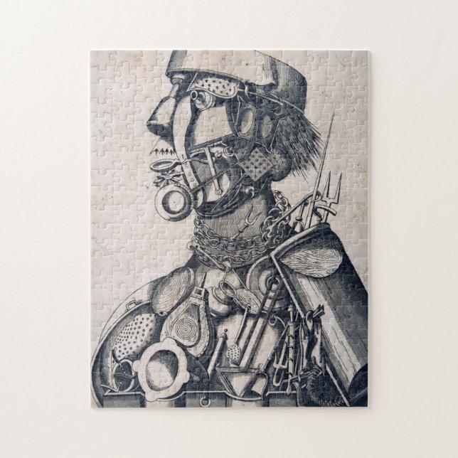 The Instruments of Human Sustenance, Arcimboldo Jigsaw Puzzle (Vertical)