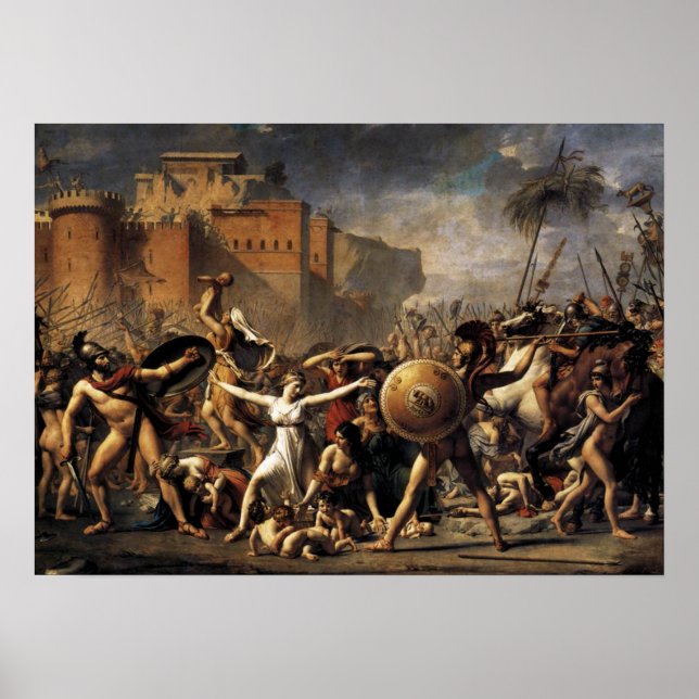 The Intercession of the Sabine Women Poster