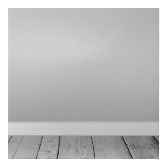 The interior of the boards wall faux canvas print (Front)