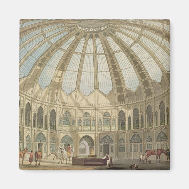 The Interior of the Stables, from 'Views of The Ro Magnet (Front)