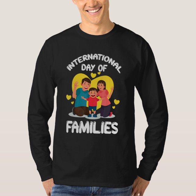 The International Day Of Families United Nations T-Shirt (Front)