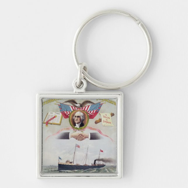 The International Longshoremen's Association Keychain (Front)