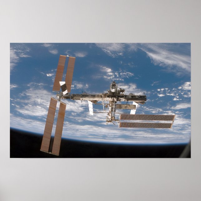 The International Space Station 10 Poster (Front)