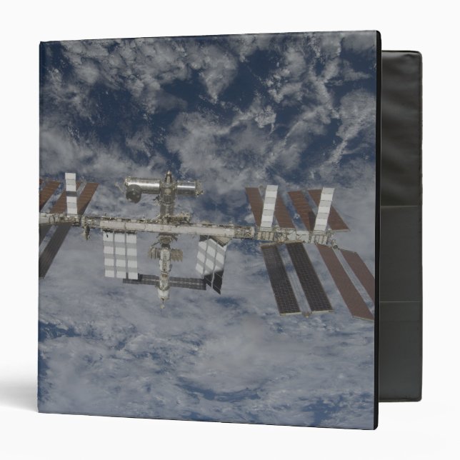 The International Space Station 12 3 Ring Binder (Front/Inside)