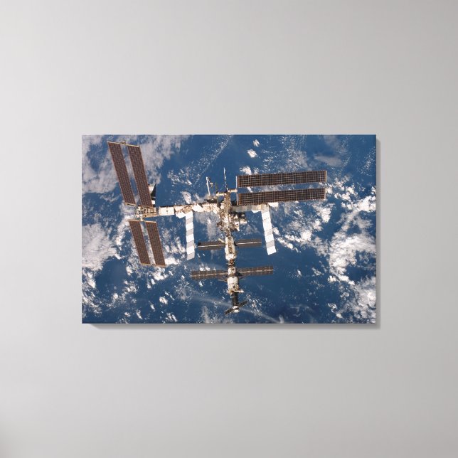The International Space Station 15 Canvas Print (Front)