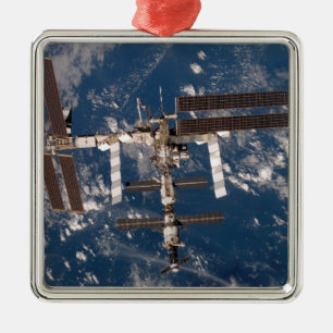 The International Space Station 15 Metal Ornament
