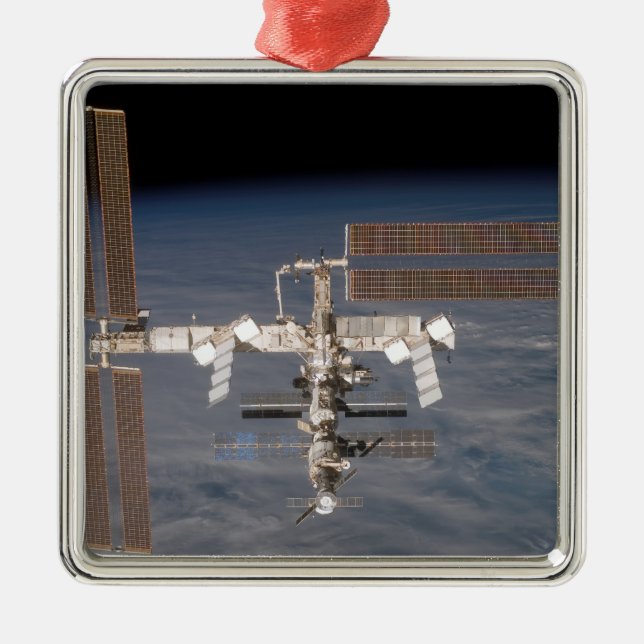 The International Space Station 16 Metal Ornament (Front)