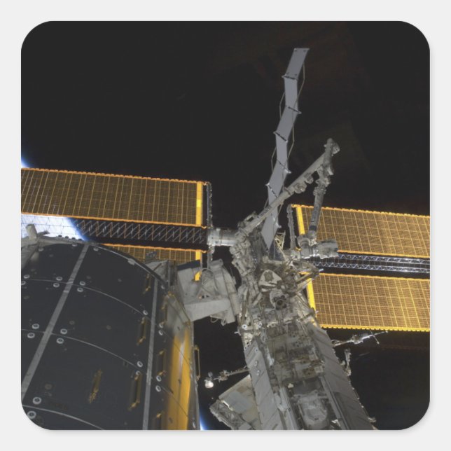 The International Space Station 2 Square Sticker (Front)