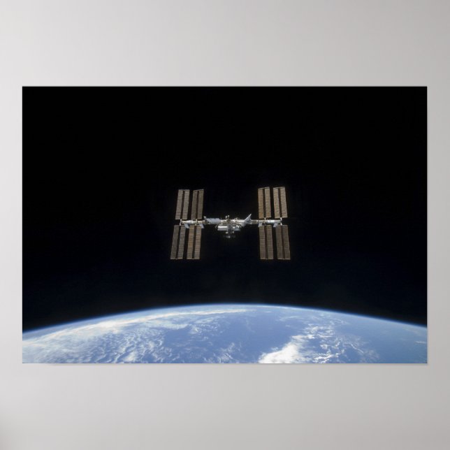 The International Space Station 8 Poster (Front)