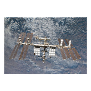 The International Space Station 9 Photo Print