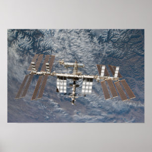 The International Space Station 9 Poster