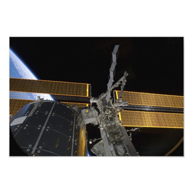 The International Space Station Photo Print (Front)