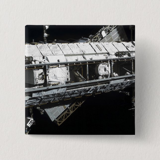 The International Space Station's starboard tru Button (Front)