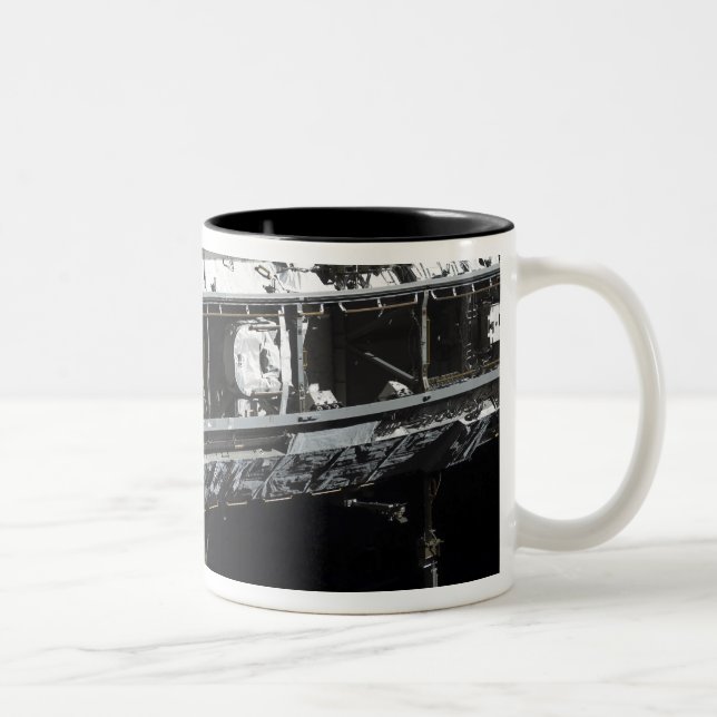 The International Space Station's starboard tru Two-Tone Coffee Mug (Right)
