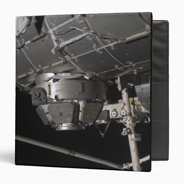 The International Space Station's Tranquility n 3 Ring Binder (Front/Inside)