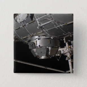 The International Space Station's Tranquility n Pinback Button