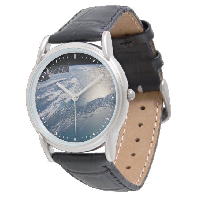 The International Spce Station Above The Atlantic Watch (Angled)