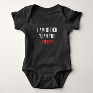 The internet predates me baby bodysuit