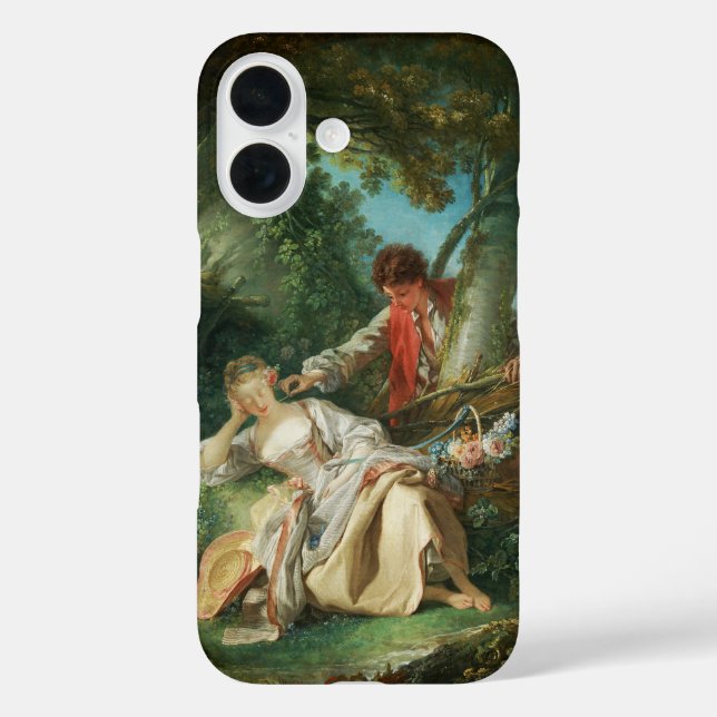 The Interrupted Sleep by François Boucher  Case-Mate iPhone Case (Back)
