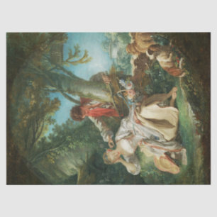 The Interrupted Sleep by François Boucher Tissue Paper