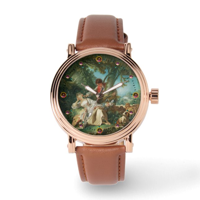 The Interrupted Sleep by François Boucher  Watch (Front)