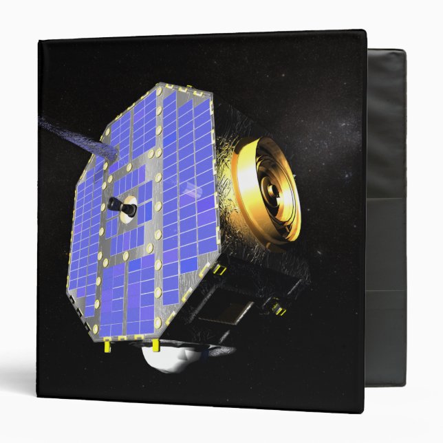 The Interstellar Boundary Explorer satellite Binder (Front/Inside)