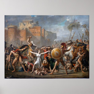 The Intervention of the Sabines Poster