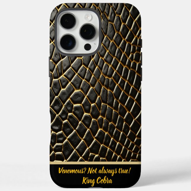 The intricate texture of a poisonous snake's skin Case-Mate iPhone case (Back)