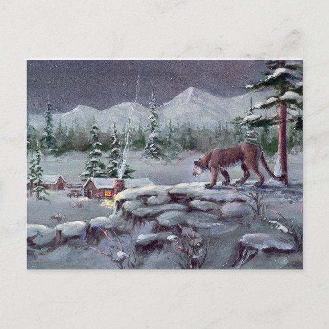 THE INTRUDER by SHARON SHARPE Postcard (Front)
