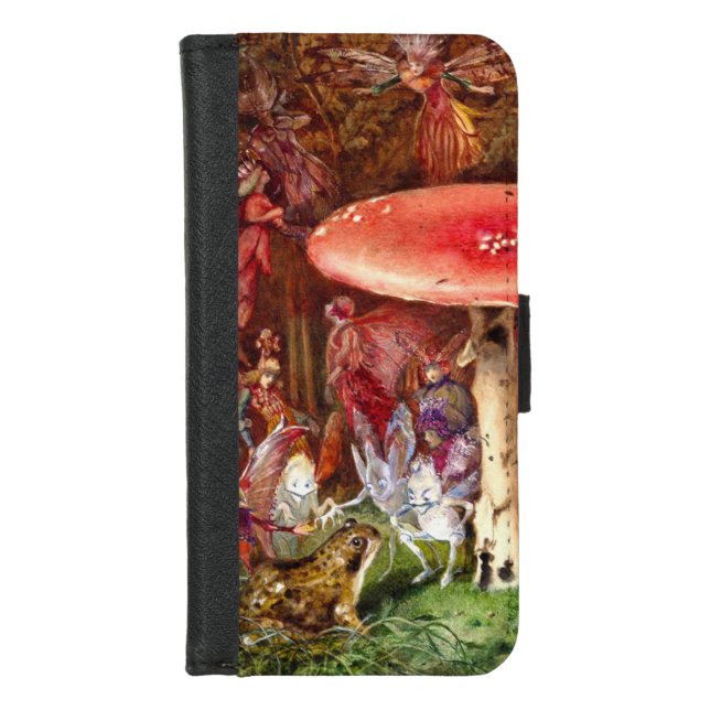 The Intruder John Anster Fitzgerald iPhone Wallet Case (Front)