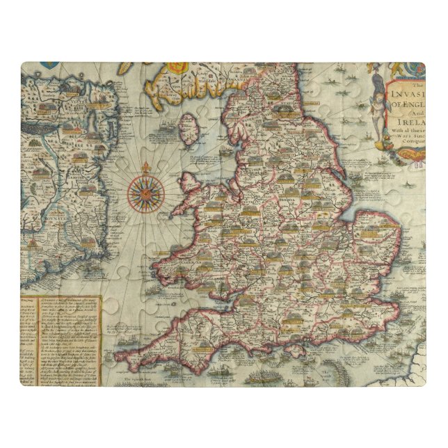 The Invasions of England & Ireland Jigsaw Puzzle (Puzzle Horizontal)