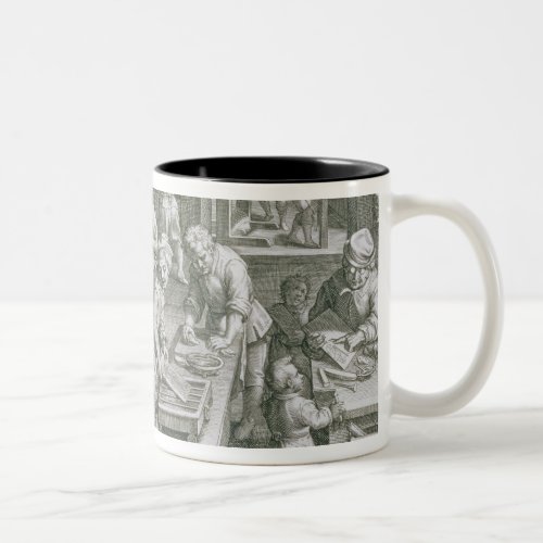 The Invention of Copper Engraving plate 20 from  Two_Tone Coffee Mug