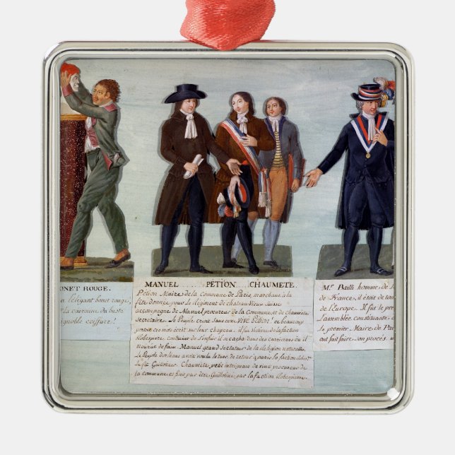 The Invention of the Red Hat,Manuel, Petion Metal Ornament (Front)