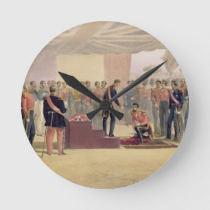 The Investiture of the Order of the Bath, plate fr Round Clock