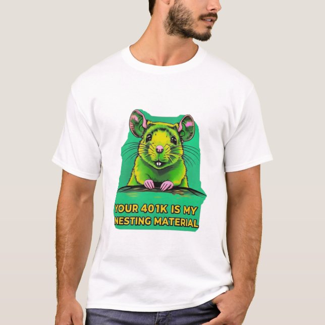 The Investor Rat T-Shirt (Front)