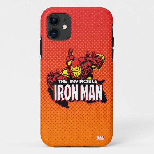 The Invincible Iron Man Graphic iPhone 11 Case