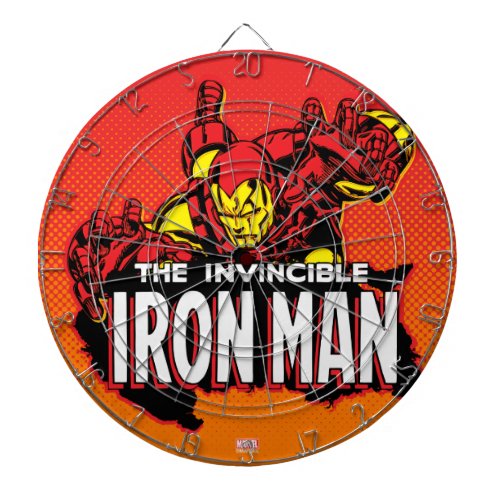 The Invincible Iron Man Graphic Dart Board