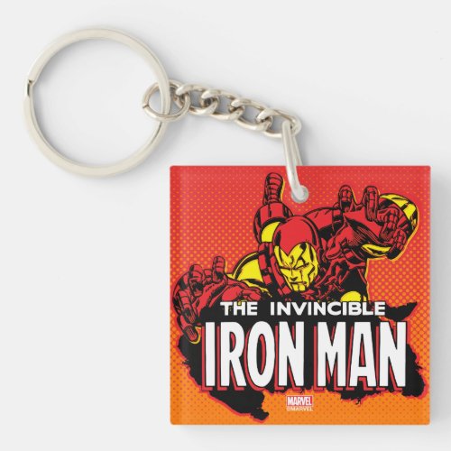 The Invincible Iron Man Graphic Keychain