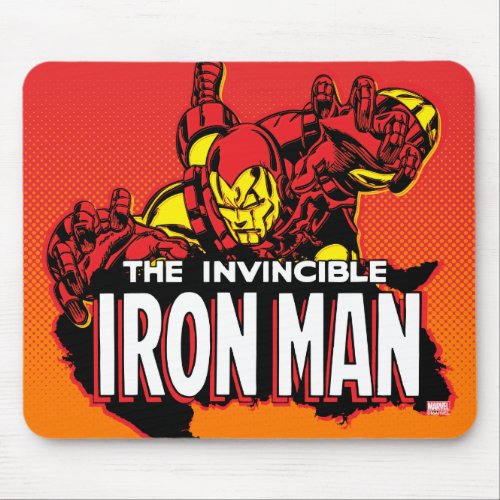 The Invincible Iron Man Graphic Mouse Pad