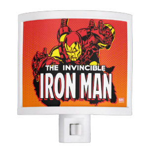 The Invincible Iron Man Graphic Night Light