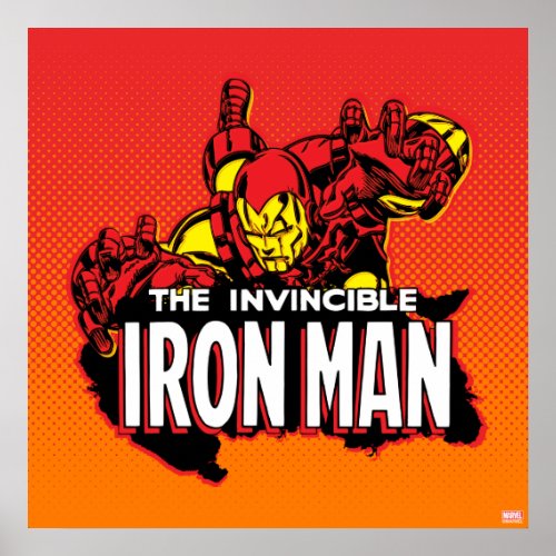 The Invincible Iron Man Graphic Poster
