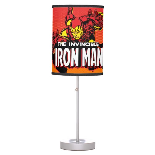 The Invincible Iron Man Graphic Table Lamp