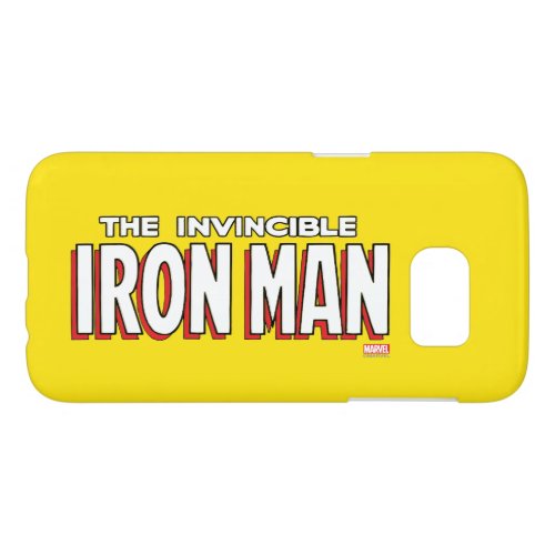 The Invincible Iron Man Logo Samsung Galaxy S7 Case