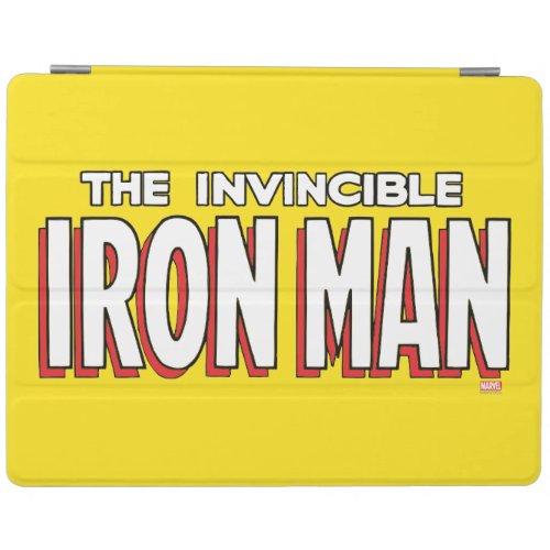The Invincible Iron Man Logo iPad Smart Cover