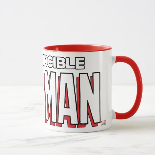 The Invincible Iron Man Logo Mug